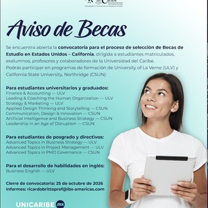 ¡Convocatoria abierta: Becas de Estudio en California!