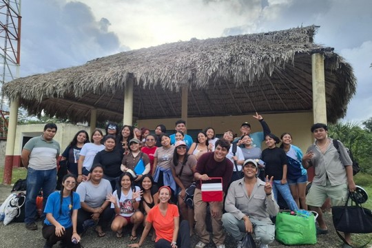 Estudiantes de Turismo Alternativo de la Unicaribe apoyan proyecto ecoturístico