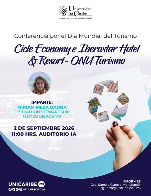 CONFERENCIA: "Cicle Economy e Iberostar Hotel & Resort – ONU Turismo"