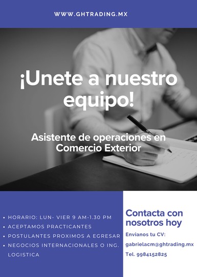 Anuncio Oferta de Empleo Flatlay