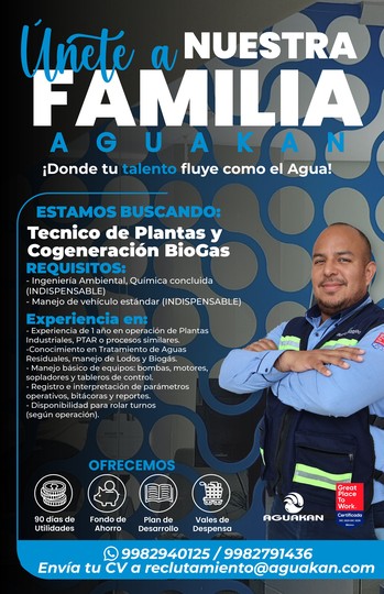 Auxiliar Técnico Aguakan