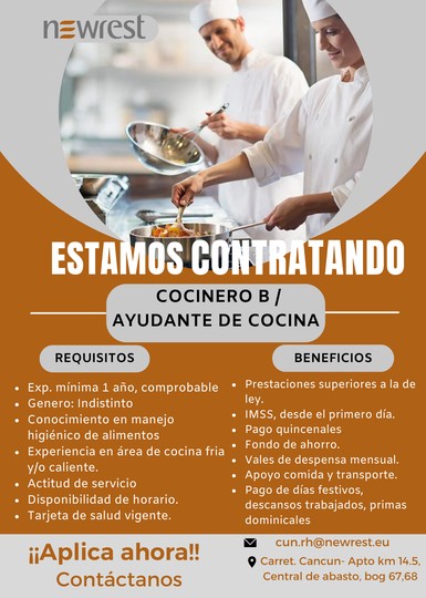 COCINERO B