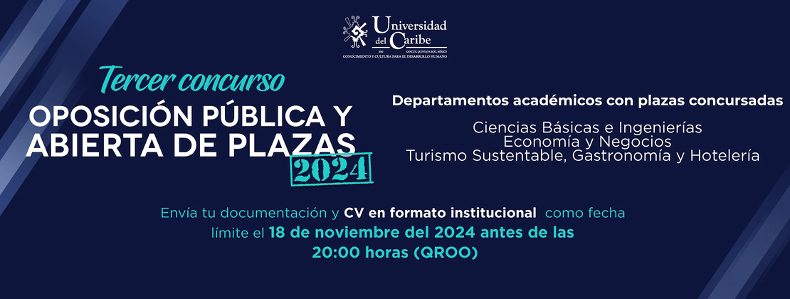 Convocatoria 3er. Concurso OPyAP 2024