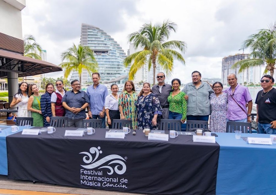 Presentan el programa de 11ª Edición del  FIM Cancún, “Sonidos de los Andes”