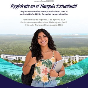 Regístrate en el Tianguis Estudiantil Otoño 2026.