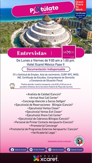 Vacantes México Destination Club