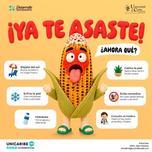 ¿Te dio un golpe de calor? ¡Haz esto!